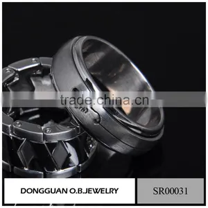 Stainless Steel Mens Ring /Fashion Gay Men Ring Jewelry thumbnail-5