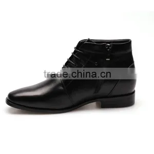 Men Boots /black Leather European Mens Boots/high Ankle Boots for Men thumbnail-2