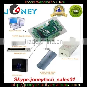 Access Control 4 Door Access Control Panel + 4access Control Readers + Rfid Tags Kit thumbnail-1