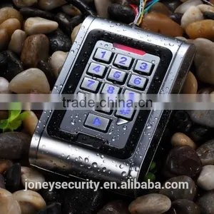 Standalone Metal Keypad RFID Access Control Kit Set System With Exit Button,power, Rfid Card,magnetic Lock thumbnail-2