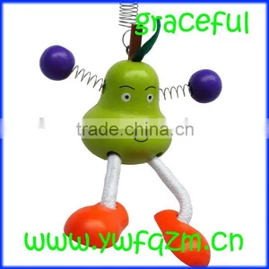 Wooden Hanging Toys Children Dolls thumbnail-1