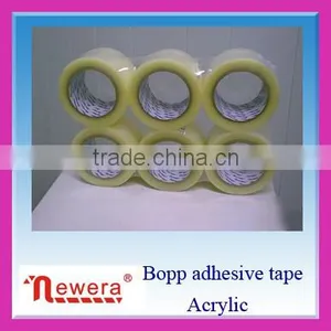 Wholesale 6 Rolls Packed 2 Inch Clear Bopp Packing Adhesive Tape thumbnail-2