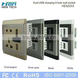 Wall Socket Type and Residential / General-Purpose Application 3 Pin 13 Amp Switch Sockets Multi Socket Switch Controlled thumbnail-5