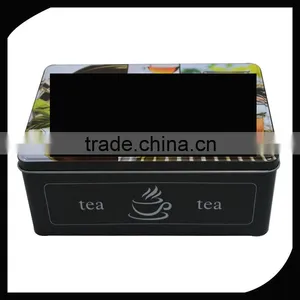 Hot Sale Rectangular Tin Box/Food Safe Empty Rectangular Metal Tin Box/Good Quality Antique Rectangular Metal Tin Boxes thumbnail-1