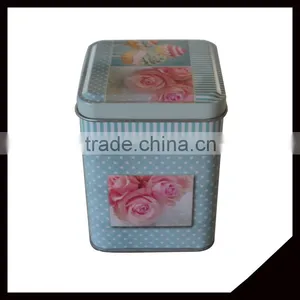 Hot Sale Rectangle New Design Biscuit Customized Size Tin Box Wholesale thumbnail-2