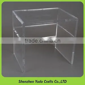 Acrylic Computer Desk Transparent Organic Glass Tea Table Fashion Crystal Tea Table Dining Tables thumbnail-4