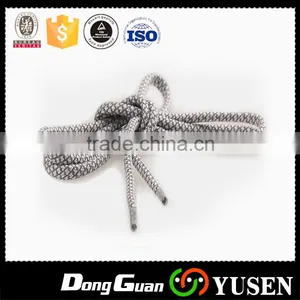 Fashionable 3mm Safety Round Cheap Reflective Elastic Shoelaces With Stopper thumbnail-4