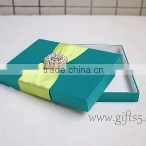 Professional Factory Supply Custom Design Wedding Invitation Gift Box From Direct Manufacturer thumbnail-1