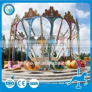 Super Fun on ! Outdoor Amusement Park Family Equipment Super Swing Chair Ride for Sale thumbnail-5