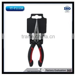 6" PVC PLastic Handle Long Nose Cutting Pliers thumbnail-1