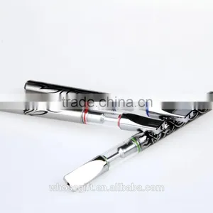 High Quality 510 Thread Hemp Oil CBD Vape Pen With Metal Tip Glass Tank thumbnail-6