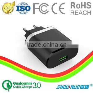 CE RoHS Certificated Popular Single USB 5V 1.5A Wall Charger With 2 Year Warranty thumbnail-1