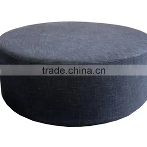 Customized Fabric Round Storage Ottoman Avaliable OT4031 thumbnail-1