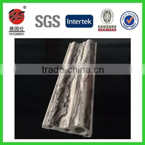6cm Marble Design Pvc Moulding Profile for uv Sheet thumbnail-1