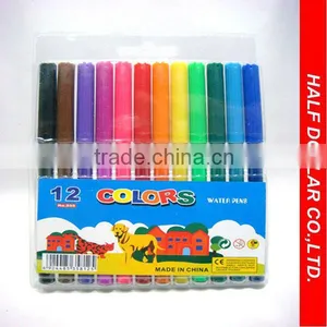 Water Color Pen for Kids/felt Tip Pen/water Color Pen/colors Plastic Water Color Pen Set thumbnail-1