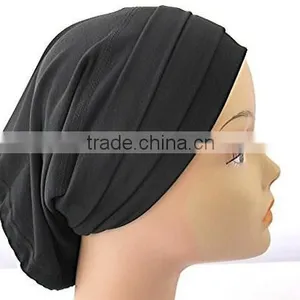 Gathered Tube Bandana Bonnet Hat One Size Fits Most X-SD110# thumbnail-1