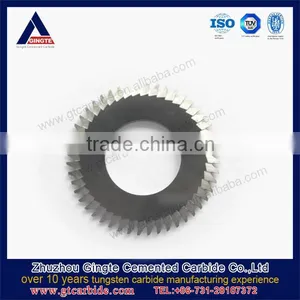 Zhuzhou Good Qualitity Carbide Disc Cutter for Cutting Paper thumbnail-1