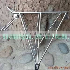 XACD Titanium Bicycle Rear Rack With Handing Brush Capacity 25kg Ti Bicycle Rear Rack thumbnail-4