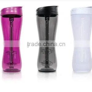 BPA-Free Shaker Bottle Straw Water Shake Bottle Shaker Cup thumbnail-3