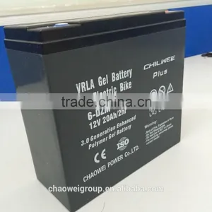 Chilwee Stable Performance Silicone Gel Deep Cycle 12V 20Ah @ 2hr Rate Plus With Competitive Price thumbnail-2