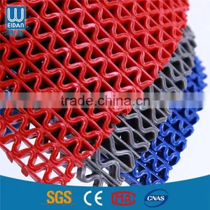 PVC Hollow Mat S-Shaped Floor Carpet thumbnail-1