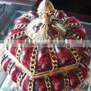 Glass Decorative Candy Bowl thumbnail-1