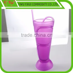 Colorful Food Grade Crazy Drinking Straw Cup thumbnail-6