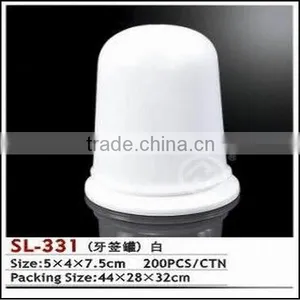 Plastic Red Toothpick Jar thumbnail-2