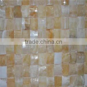 2016 Cheap Bathroom Mosaic Floor Tile Price, White and Black Metal Marble Mosaic thumbnail-6