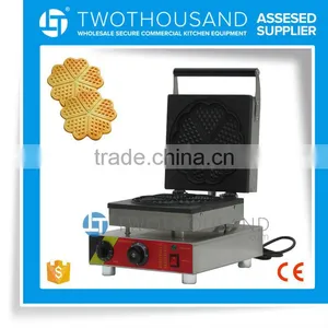 Heart Shape Waffle Machine TT-WE2216 Single Head Stainless Steel Waffle Baker thumbnail-1