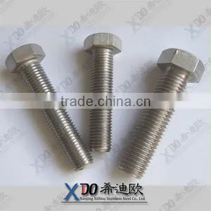 GH2132 A286 Hex Bolt Specials Stainless Steel EN1.4980 Din933 M12*50 thumbnail-1