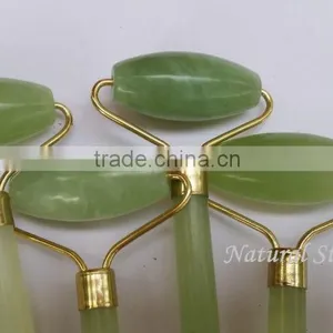 Professional Cosmetics Face Massage Jade Roller One- Sided Roll thumbnail-3