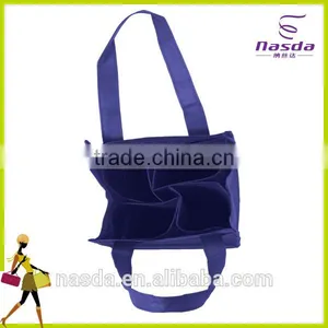 Cheap Non-woven Wine Tote Bag Wholesale,purple Color Ice Bag for Wine,wine Bag With Spout Tap thumbnail-2