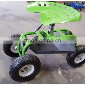 The Swiveling Seat Utility Cart for Garden thumbnail-6