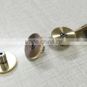 OEM Machining Brass Servo Gears With High Quality thumbnail-4