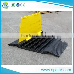 China Best Left Corner Rubber Cable Protector 5Channels Corner thumbnail-4
