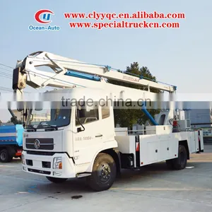 20-22m Dongfeng Kingrun Tail-lift Truck, Overhead Working Truck for Sale thumbnail-1