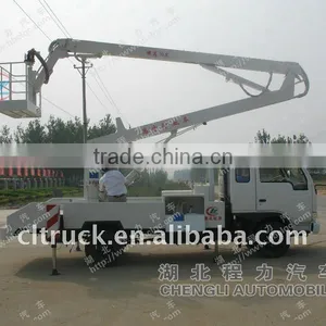Dongfeng 4*2 Telescopic Bucket Truck for Sale thumbnail-1