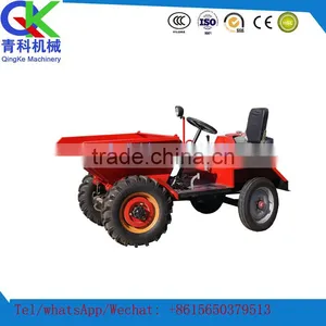 High Power Low Fuel Consumption 15kw Mini Tip Lorry Front Loader Dump Truck thumbnail-3