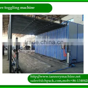 China Cheaper Manual Leather Toggling Drying Machine thumbnail-1