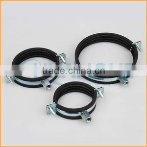 China Manufacture Best Quality Rubber Lined Pipe Clamp thumbnail-2