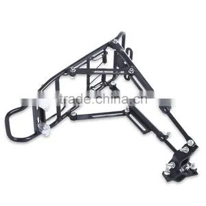 Aluminum Alloy Bicycle Rack Carrier Rear Luggage Cycling Seat Shelf for V-brake Bike thumbnail-5