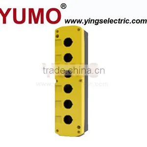 LAY5-JBPN6 IP54 Six Holes 22mm Push Button Control Box Parts Accessories Enclosure thumbnail-1