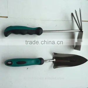 STAINLESS STEEL TRANSPLANTING TROWEL DUAL PURPOSE HOE thumbnail-2