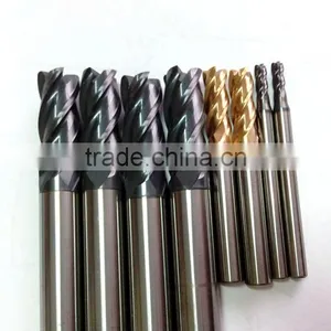 65HRC Corner Radius End Mill Tungsten Carbide Dia12.0 for Hard Steel thumbnail-2