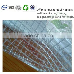 Crystal Clear Pvc Tarpaulin for Greenhouse/fencing/cover/dust Curtain thumbnail-1