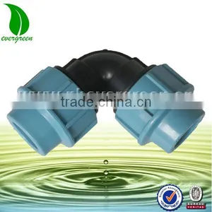 Irrigation Water 90 Elbow Compression Fitting thumbnail-1
