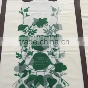 Biodegradable Cornstarch Bag Certified BPI ASTM D6400 thumbnail-4