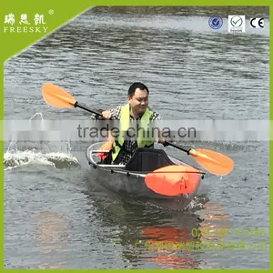 Chinese Transparent Clear Fishing Kayak Boat Hull for Sale thumbnail-5