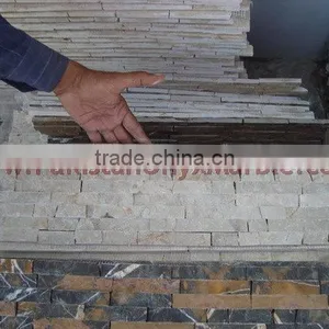 UNIQUE SAHARA BEIGE MARBLE MOSAIC TILES thumbnail-2